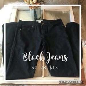 ⭐️Black Jeans from Forever XXI Size 28 $15!!⭐️